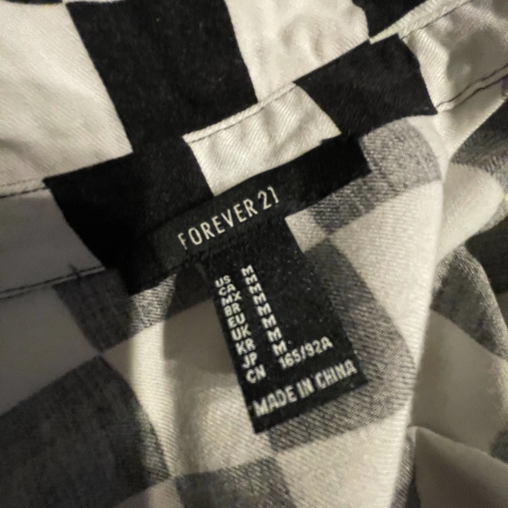 Checkered blouse